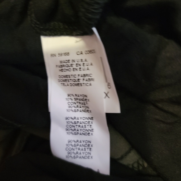 Karen Kane Colorblock Asymmetrical Top - Picture 5 of 5